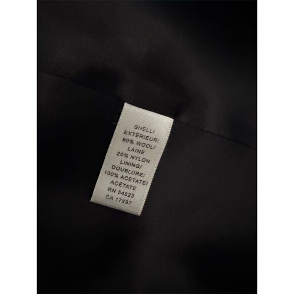 Banana Republic Women's Double-Breasted Pea Coat - Missing Button! - Picture 3 of 5